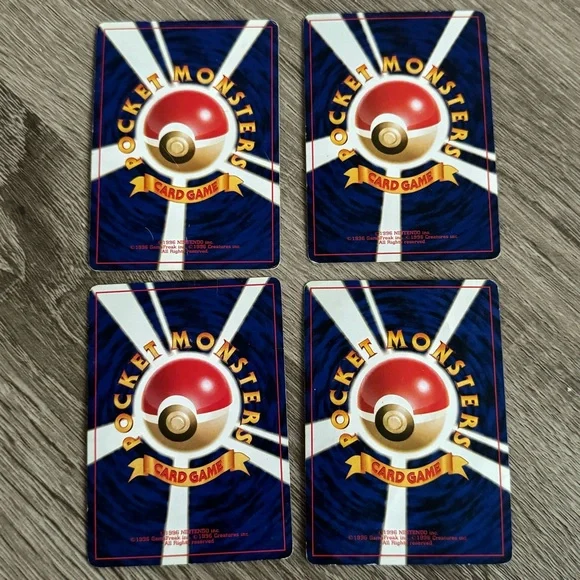 Pokémon - Vintage Japanese Meowth Card Set, Team Rocket